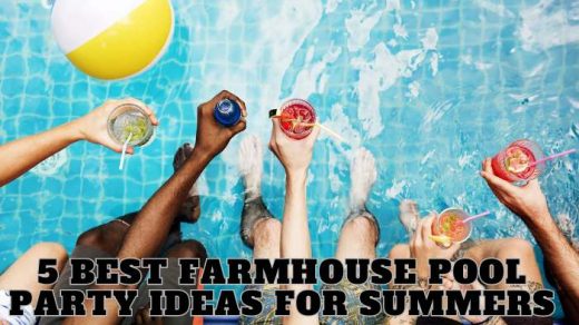 farmhouse pool party idea, pool party food ideas