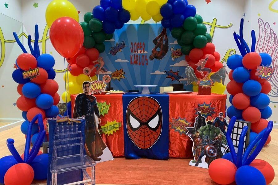Superhero Pool Party