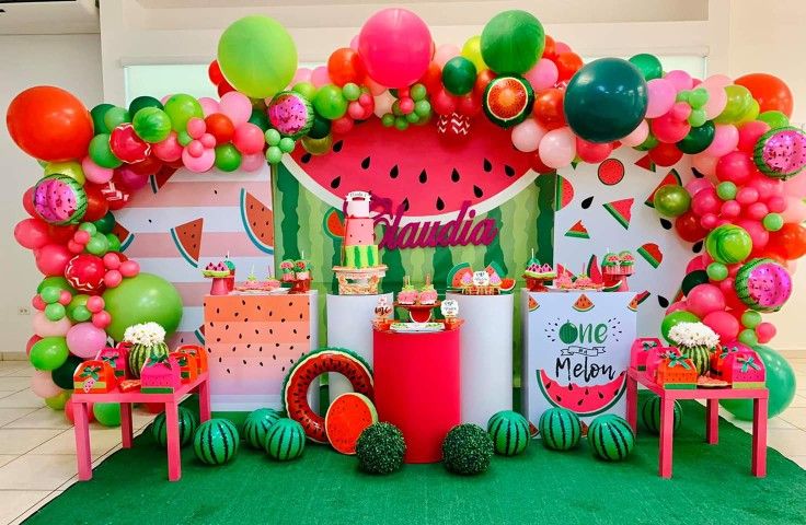 Watermelon First Birthday Theme