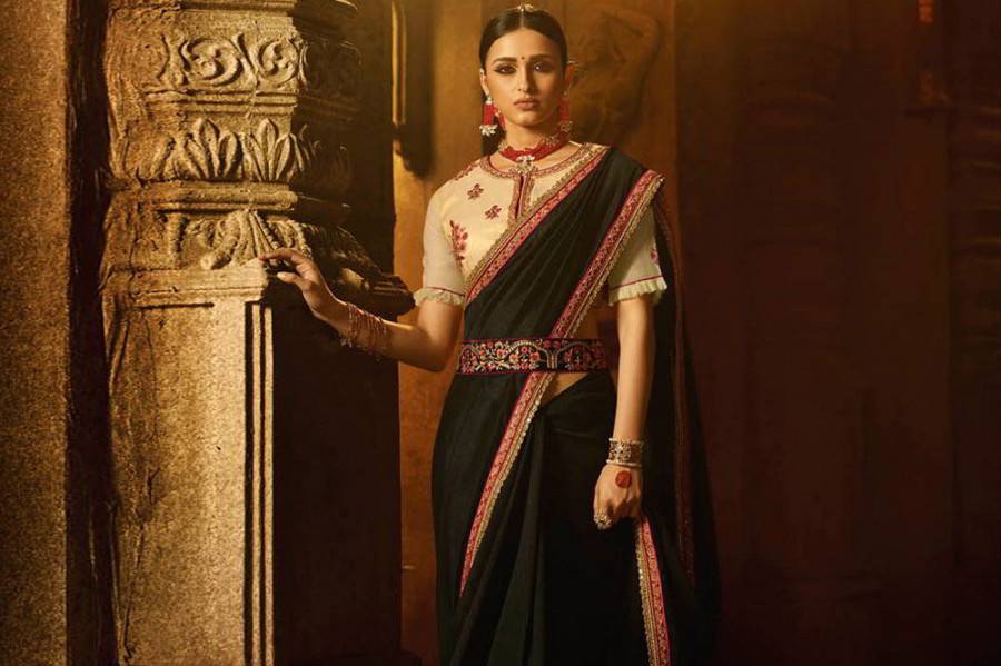 Simple Saree with Belt