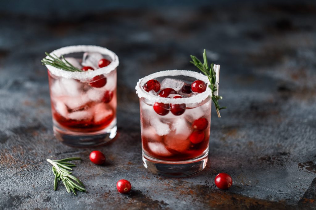 Cranberry Rosemary Herb Soda