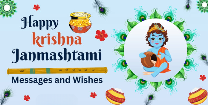 Beautiful Janmashtami Wishes in Hindi, English, Sanskrit &amp; Marathi