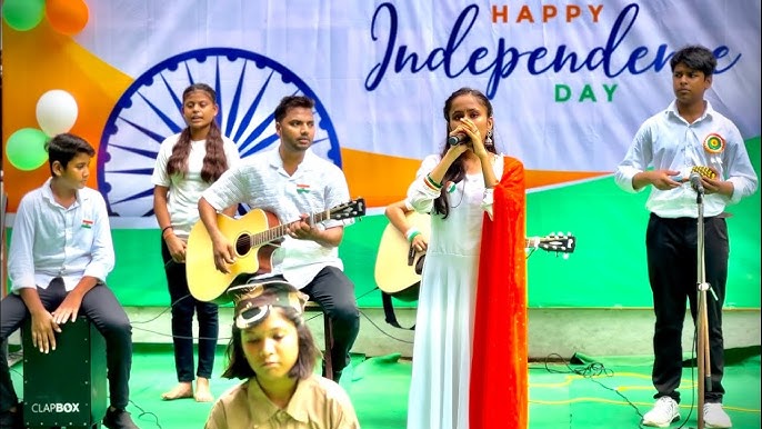 Patriotic Music & Lighting