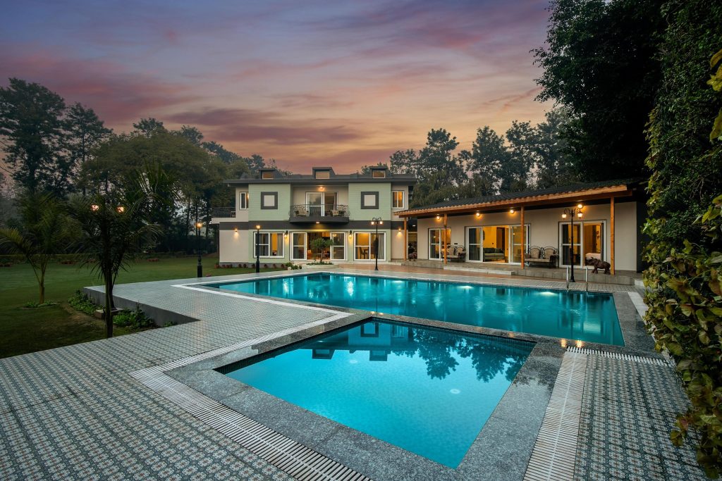 Budget-Friendly Farmhouse Stay with Pool