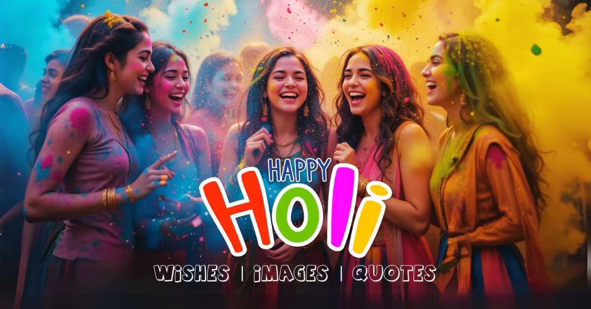 Best Holi Wishes 2026 in Hindi &amp; English with Messages