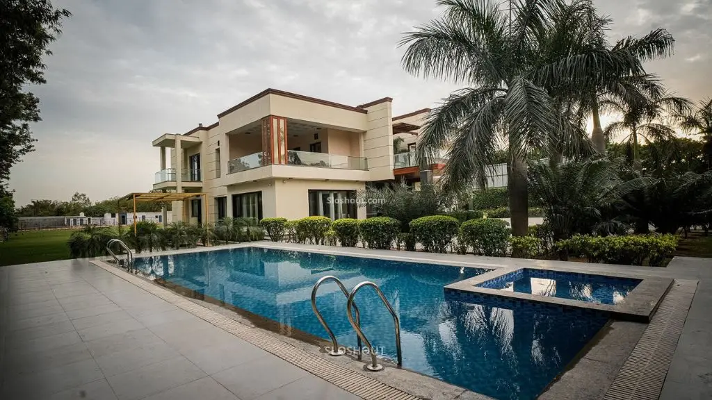Premium Private Farmhouse with Pool & Lawn – Noida