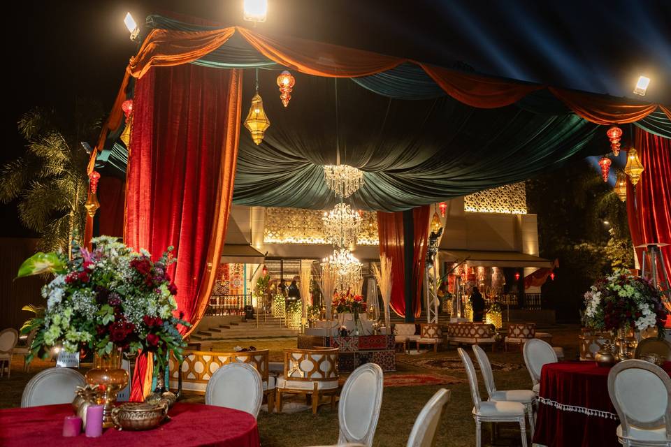 Araya Bagh | Elegant Garden Wedding Venue in Ghitorni