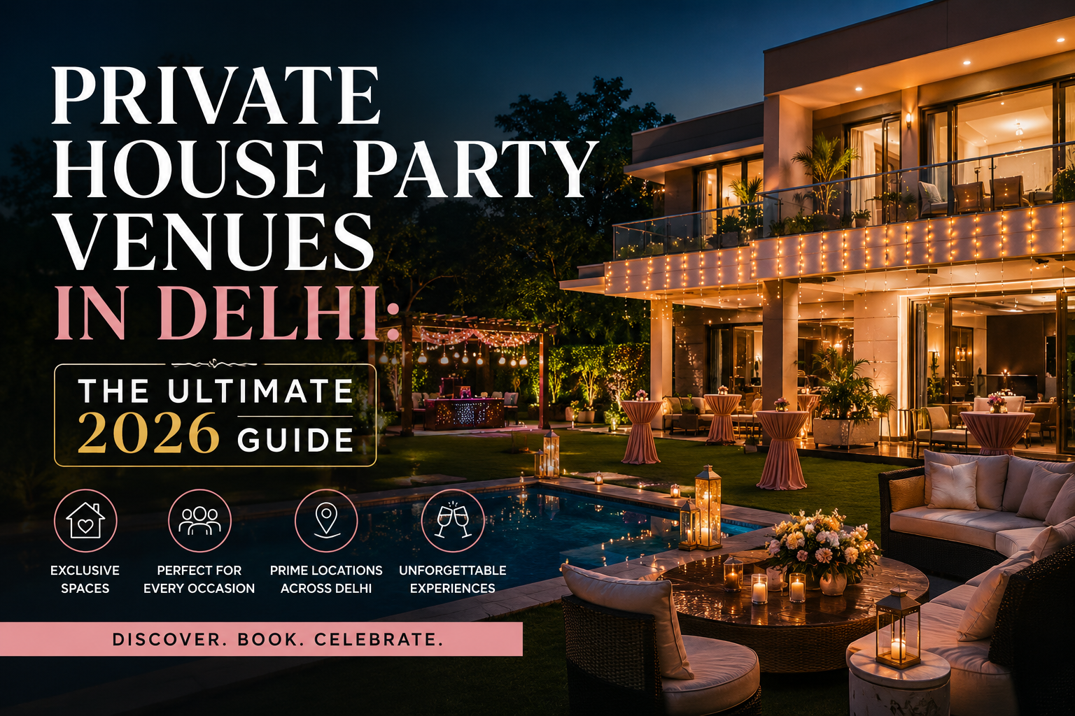 Private House Party Venues in Delhi: The Ultimate 2026 Guide