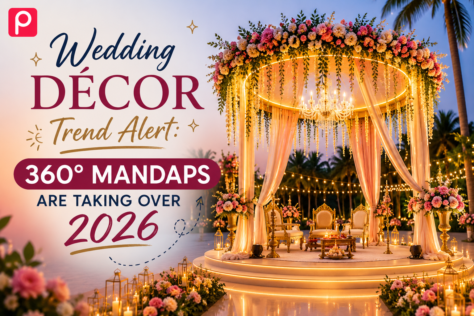 Wedding Décor Trend Alert: 360° Mandaps Are Taking Over 2026