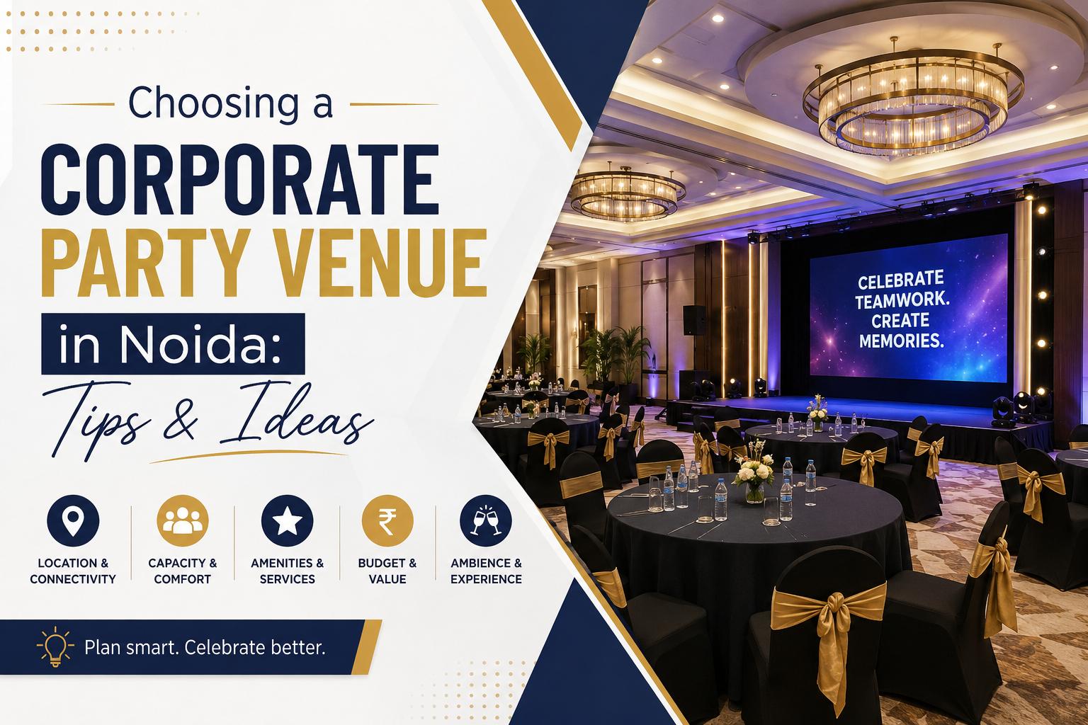 Choosing a Corporate Party Venue in Noida: Tips & Ideas