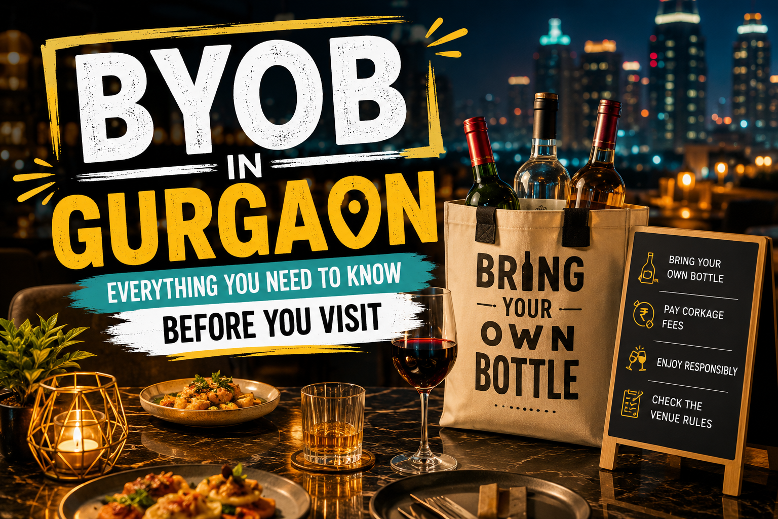 BYOB in Gurgaon: Everything You Need to Know Before You Visit