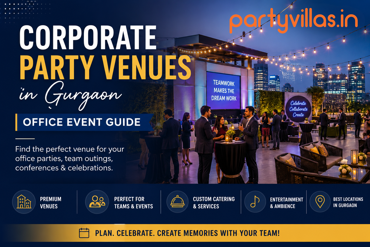 Corporate Party Venues in Gurgaon — Office Event Guide